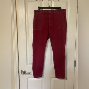 Studio Blue Maroon Pants
